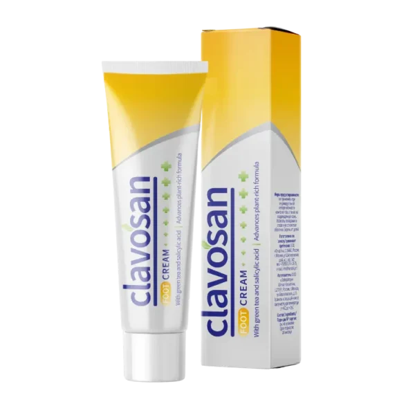 Clavosan helps you get rid of foot fungus