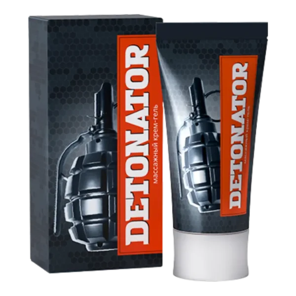 Detonator Gel - professional solution to prostatitis. Normalizes urination and erection